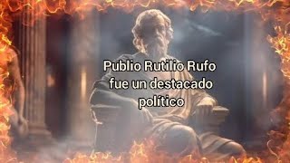 quot El Estoico Publio Rutilio Rufoquot [upl. by Yevol]