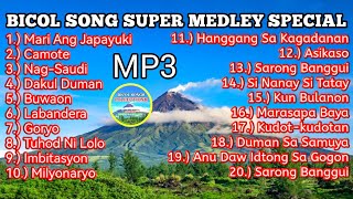 Bicol Song Super Medley Special  Bicol Song Collection [upl. by Dinah65]