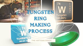 How Tungsten Carbide Rings Are Made Fascinating Process [upl. by Lapointe444]