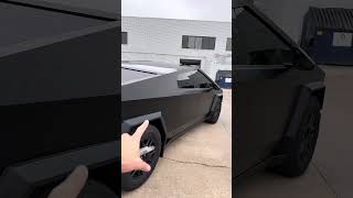 Forged Carbon Fiber amp Matte Black Tesla Cyber Truck [upl. by Hayyifas]