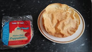 How to Cook Authentic Indian Poppadoms [upl. by Furlong945]