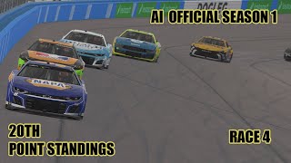 NASCAR AI RACE 4 SEASON 1 2024  PHOENIX 500 [upl. by Haroved225]