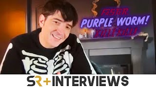 Faster Purple Worm Kill Kill Interview David Dastmalchian On The Suicide Squad Cast Game Nights [upl. by Elidad74]