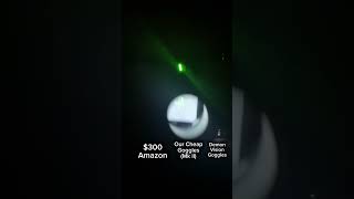 Cheap night vision goggles vs REAL militaryPVS14nightvision comparison nvgreview cod [upl. by Kippy623]