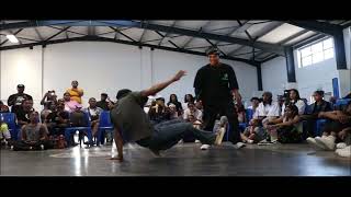 CHILO VS JAYDEN  POWER JAM 2024 breakingbattle capetown hiphop bboybreaks bboy [upl. by Zitvaa]