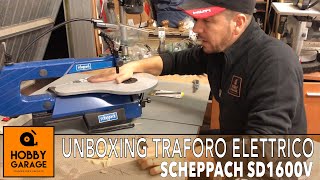 Unboxing Traforo elettrico Scheppach SD1600V [upl. by Jacinta547]