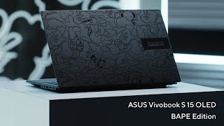 ASUS Vivobook S 15 OLED BAPE Edition Intel  2023 [upl. by Kalli]