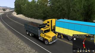 Wenatchee to Colville WA  American Truck Simulator [upl. by Anialam148]