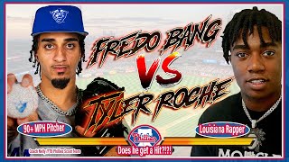 FREDO BANG VS 90 mph pitcher Tyler Roche Does he get a Hit [upl. by Celle]