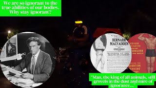 Masturbations Dangerous Effects On The Body  Bernarr MacFadden and SR Pt 2 [upl. by Clauddetta873]