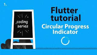 How to add Circular Progress Indicator in flutter  Flutter Tutorial [upl. by Esch]