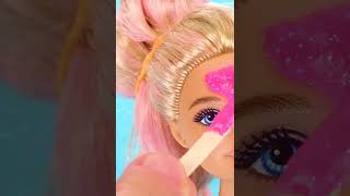 Glitter Face Mask for Barbie Shorts [upl. by Stanly]