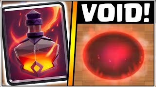 EVERYTHING YOU NEED TO KNOW ABOUT THE VOID SPELL IN CLASH ROYALE [upl. by Ennovi]