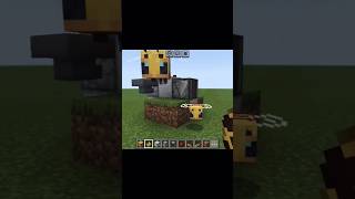 GRANJA DE ABEJAS en MINECRAFT BEDROCK 118121 minecraft minecrafttutorial minecraftpe shorts [upl. by Alrac]