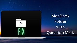 MacBook Folder With Question Mark   On Start up  Flashing Folder  2009 2017 [upl. by Notxed]