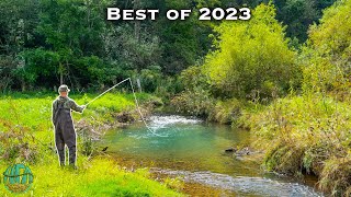 Incredible Fly Fishing for BIG Rainbow Trout in a Stunning River [upl. by Ahsinav]