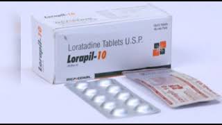 LORAPIL10 Loratadine 10mg Tablets  Remedial Healthcare [upl. by Leen]