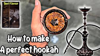 How To Make A Perfect Hookah  smoke rings  best flavour  chillam  Honda lovers 🦅🔥 [upl. by Aitnwahs]