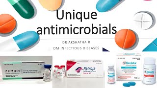 Newer antimicrobialsNew antibioticsCefiderocol PlazomicinLefamulinLearn with Dr Akshatha [upl. by Kate]