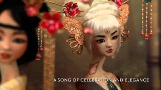 Fine Art Porcelain BJD Dolls by Forgotten Hearts Aiko Liang and Huan [upl. by Aihsilat473]