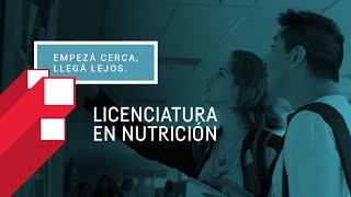 Licenciatura en Nutrición  Estudiar en la UNRN [upl. by Sihonn606]