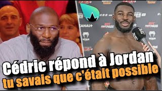 Cédric Doumbe répond à Jordan Zebo qui se plaint dêtre harcelé 🥺 [upl. by Maida430]