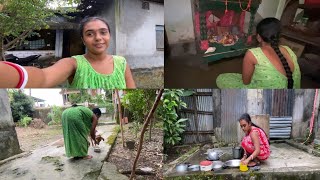 Indian housewife morning and night cleaning vlog 🌄 cleaning vlog new 📸 desi village cleaning vlog 💥 [upl. by Levey169]