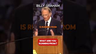 Billy Graham What are you running from billygraham christian shorts [upl. by Behl]