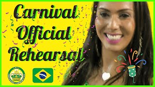 🔥 🔥 Fabulous Carnival Official Rehearsal filmed here in Rio [upl. by Newra]