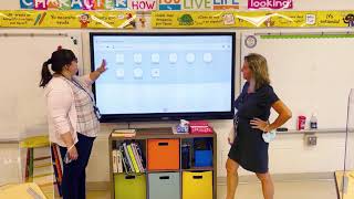 How to use the classroom smartboard Tutorial [upl. by Idona634]