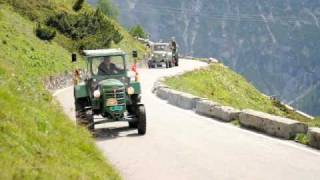 OldtimerTraktortour zum Stilfserjoch 190610 [upl. by Lyrem650]