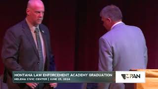 Montana Law Enforcement Academy Graduation Ceremony  June 25 2024 [upl. by Irish]