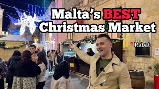 This is THE BEST Christmas Market in Malta [upl. by Laersi]