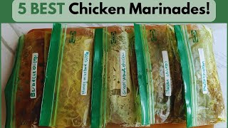 5 BEST Chicken Marinades  Upgrade Your Weekly Meal Prep [upl. by Adalai]