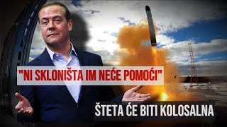 „Ni atomska skloništa im neće pomoći“ Medvedev o testiranju „orešnika“ [upl. by Yddet]