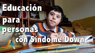 Educacion para personas con sindrome de down [upl. by Ardnuhsal]