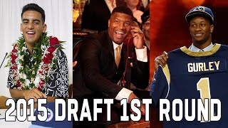 6 Pro Bowlers in Top 10 Picks  2015 Draft 1st Round [upl. by Aniat]