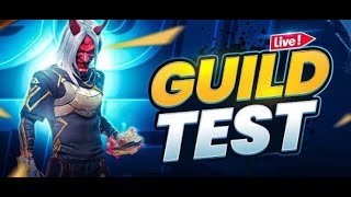 🛑LIVE GUILD TEST 1VS2  FF LIVE  GUILD TEST LIVE  FREE FIRE LIVE 🥵😺 nonstopgaming freefirelive [upl. by Vatsug]