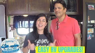 Simple RV Upgrades  Tips from a Fulltime RVing Family [upl. by Gnilyam]