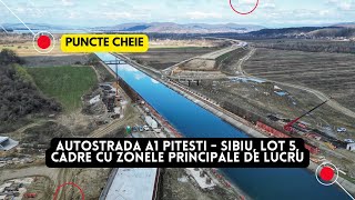 Autostrada A1 Pitesti  Sibiu Lot 5 Filmari in puncte cheie  Webuild  16032024 [upl. by Assinna]