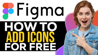 How To Add Icons In Figma For Free 2024 [upl. by Dobson]