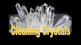 HOW TO  Cleaning Crystals  Liz Kreate [upl. by Chery]