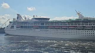 RCCLS GRANDEUR OF THE SEAS IN TAMPA ON SUNDAY SEPTEMBER 29TH 2024 [upl. by Aniweta]