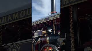 Showmans engine generating at the Bedfordshire Steam and Country Fayre [upl. by Urd851]