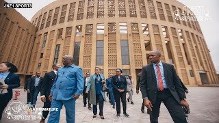 KINSHASA🇨🇩 LE NOUVEAU TEMPLE DES ARTS ET DE LA CULTURE VISITÉ PAR LA PM JUDITH SUMINWA🧑🏽‍🎨🎭 [upl. by Elvie]