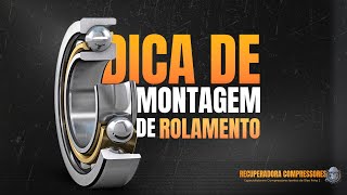 Dica de montagem de rolamento [upl. by Pru]