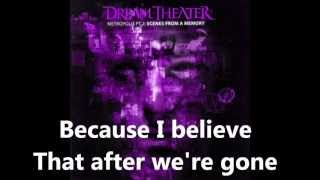 Dream Theater  quotThe Spirit Carries Onquot Lyrics In Video HD [upl. by Lindgren]