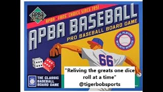 2023 Arizona vs 2023 LA Dodgers Apba baseball basic board game tournament [upl. by Jasisa]