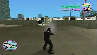 GTA Vice City  Testing NUTTERTOOLS until Wasted  All Heavy Weapons [upl. by Mou]