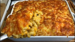 MACARONI AND CHEESE RECIPE  CREAMY NO EGG MACARONI AND CHEESE RECIPE  TERRIANN’S KITCHEN [upl. by Aihcrop]